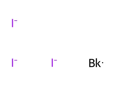 三碘化锫 structure