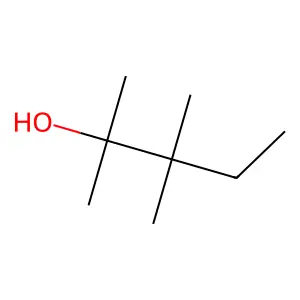 2,3,3-Trimethyl-2-pentanol structure