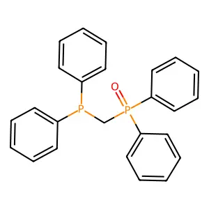 Bis(diphenylphosphine)methane monooxide structure