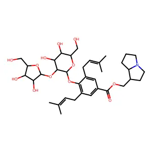 6-Ethoxy-7-pentofuranosyl-7h-purine structure