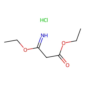 Ethyl 3-ethoxy-3-iminopropionate hydrochloride structure