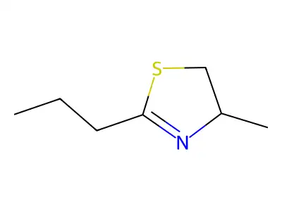 4-Methyl-2-propyl-4,5-dihydro-1,3-thiazole structure