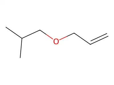 2-Methylpropyl prop-2-en-1-yl ether structure
