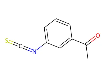 1-(3-Isocyanatophenyl)ethan-1-one structure