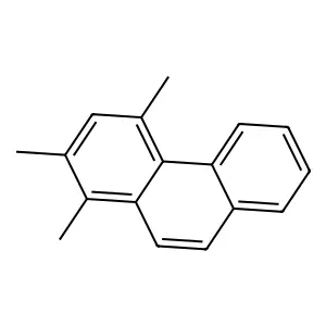 1,2,4-Trimethylphenanthrene structure