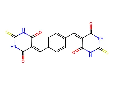 5-[[4-[(4,6-dioxo-2-sulfanylidene-1,3-diazinan-5-ylidene)met structure
