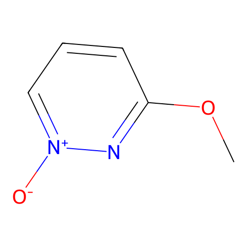 3-Methoxypyridazine 1-oxide structure