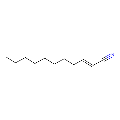 (E)-undec-2-enenitrile structure