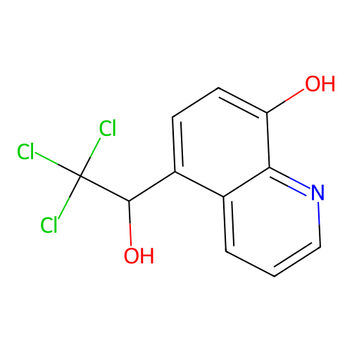 5-(2,2,2-Trichloro-1-hydroxyethyl)quinolin-8-ol structure