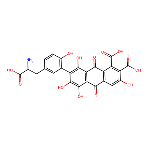 Laccaic acid C structure