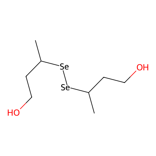 1-Butanol, 3,3'-diselenodi- structure