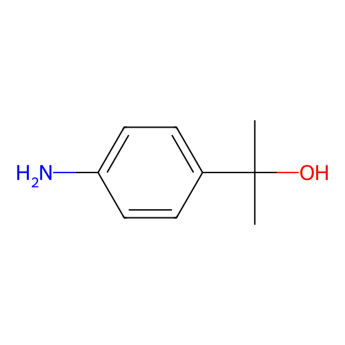 2-(4-Aminophenyl)propan-2-ol structure