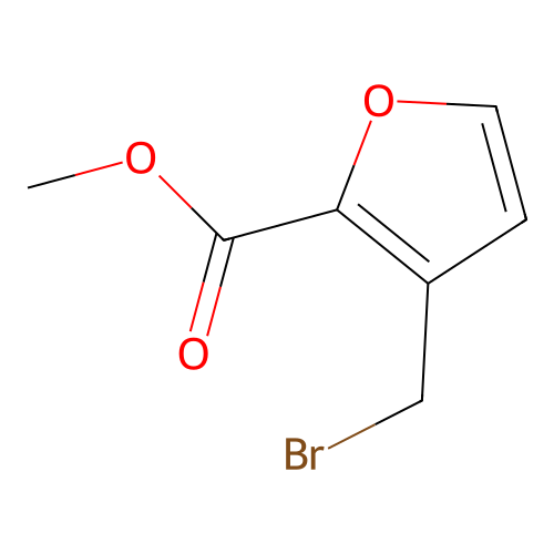 Methyl 3-(bromomethyl)furan-2-carboxylate structure