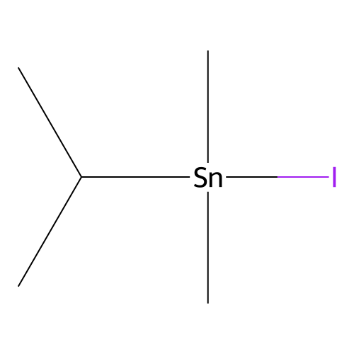 Stannane, iodoisopropyldimethyl- structure