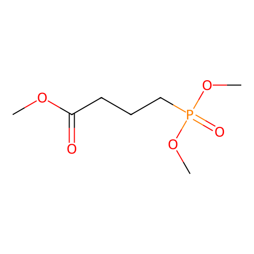Methyl 4-dimethoxyphosphorylbutanoate structure