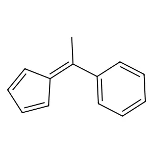 6-Methyl-6-phenylfulvene structure