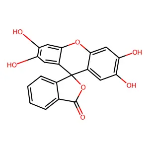 2-Hydroxyhydroquinonephthalein structure
