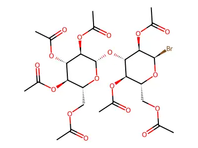 Acetobromolaminaribiose_x000D_ structure