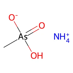 Ammonium methanearsonate structure