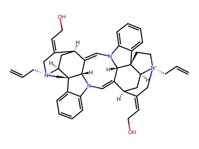Alcuronium structure