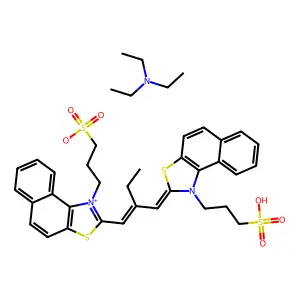 Red sensitizer Brk 5714 structure