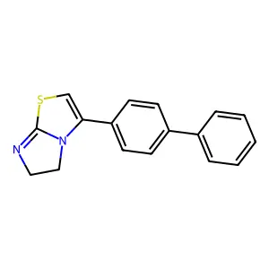 Imidazo[2,1-b]thiazole, 3-[1,1'-biphenyl]-4-yl-5,6-dihydro- structure