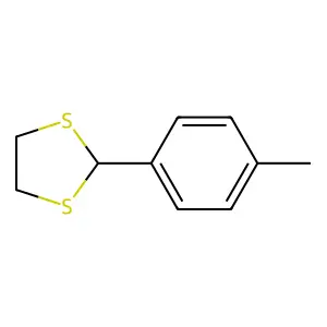 2-(4-甲基苯基)-1,3-二硫杂环戊烷 structure
