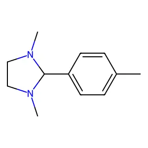 Imidazolidine, 1,3-dimethyl-2-(p-tolyl)- structure