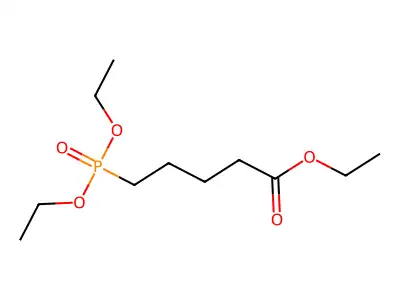 Ethyl 5-diethoxyphosphorylpentanoate structure
