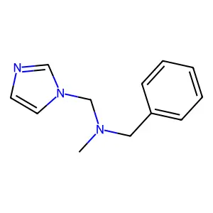 n-Benzyl-1-(1h-imidazol-1-yl)-n-methylmethanamine structure