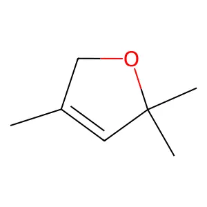 Furan, 2,5-dihydro-2,2,4-trimethyl- structure