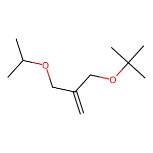 3-tert-Butoxy-2-(isopropoxymethyl)-1-propene structure