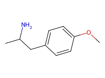 N-methoxy-1-phenylpropan-2-amine structure