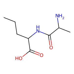 Alanylnorvaline structure