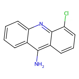 Acridine, 9-amino-4-chloro- structure