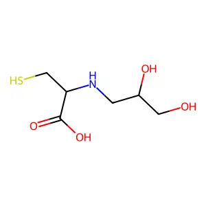 Glycerylcysteine structure