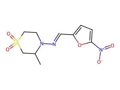 硝呋噻氧 structure