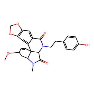 (+)-Plicamine structure