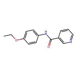 N-(4-ethoxyphenyl)pyridine-3-carboxamide structure