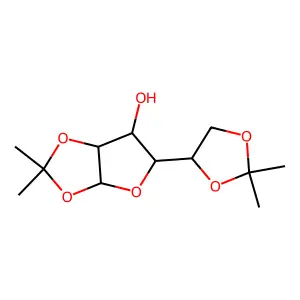 Talofuranose, 1,2:5,6-di-O-isopropylidene-, beta-D- structure