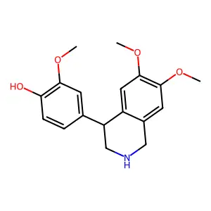 4-(6,7-Dimethoxy-1,2,3,4-tetrahydroisoquinolin-4-yl)-2-methoxyphenol structure