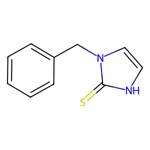 1-benzyl-1H-imidazole-2-thiol structure