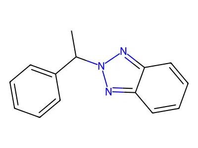 2-(1-Phenylethyl)benzotriazole structure