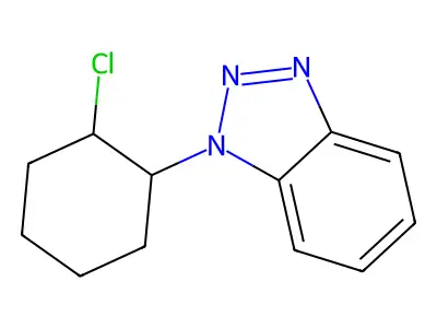 1-(2-Chlorocyclohexyl)benzotriazole structure