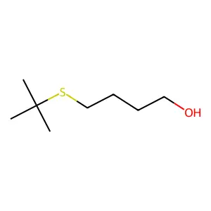 4-(Tert-butylsulfanyl)butan-1-ol structure