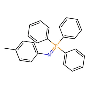 N-(Triphenylphosphoranylidene)-p-toluidine structure
