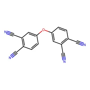 1,2-Benzenedicarbonitrile, 4,4'-oxybis- structure