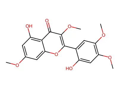 Chrysosplenol E structure