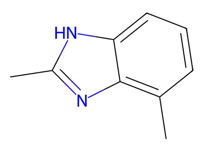 2,7-Dimethyl-1H-benzo[d]imidazole structure