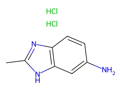 2-Methyl-1H-benzoimidazol-5-ylamine structure